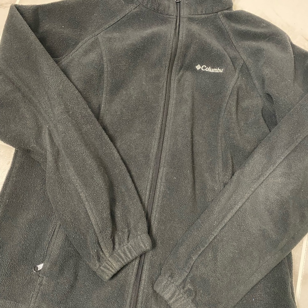 Black Columbia fleece